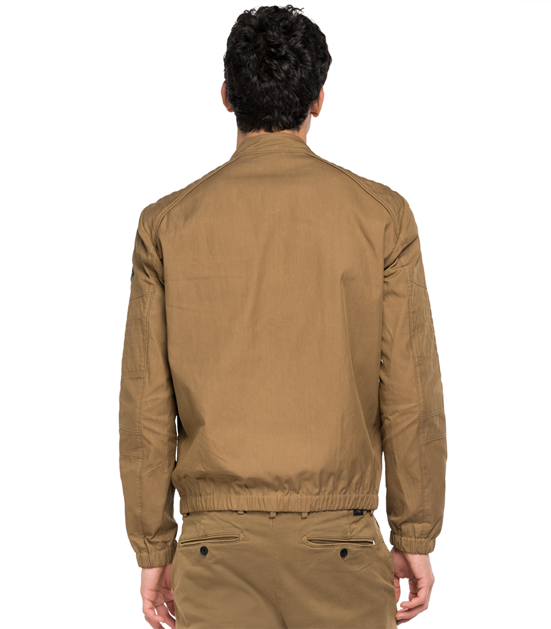 コットンナイロンワックスドツイルジャケット 詳細画像 タバコブラウン 2